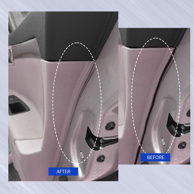 Tecledsn 100PCS Door Panel Retainer Clips, Fender Liner Clip, 8mm