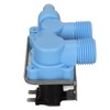 Water Inlet Valve Blue Double Head PP Washer Water Inlet
