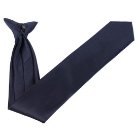 Harugio 4 Colors Clip-Type One-Touch Necktie, One-Touch, No Tie Clip, Hook Type, Hook, Remote Work, Easy Tie, Work from Home, Easy, Black, Navy, Red, Gray, Black, Red, Navy and Gray, navy