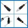 VIBELITE Gifts for Dad, Magnetic Flashlight with Tool Magnetic Lanyard,