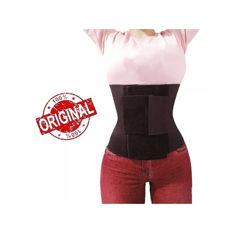 Cinturita Faja 3 Velcros Corset Reloj Colombiana De Arena Talle