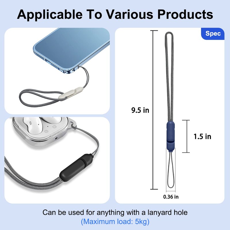 [4Pack] Lanyard for AirPods Pro 2nd Generation,New Wireless Bluetooth Earbuds