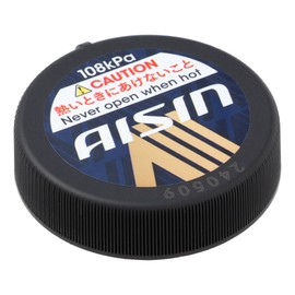 AISIN Car Radiator Cap, 108 KPa (2.4 lbs (1.1 kg) f/cm2), Prius Alphard, Other Genuine Compatible Model Numbers: 16475-37010, 16475-51010 and other RACAZ-9005