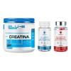 Creatina Blu-e + Glúteo Peptona + Reductor Abdominal Dinasty