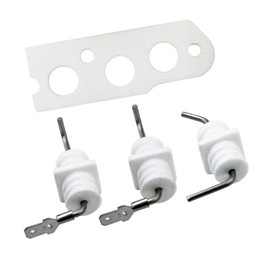 Flame Rod Electrode Kit Fit for Rinnai Tankless Water Heaters R75 and R94 for Rinnai Water Heater Replacement (Set of 1)