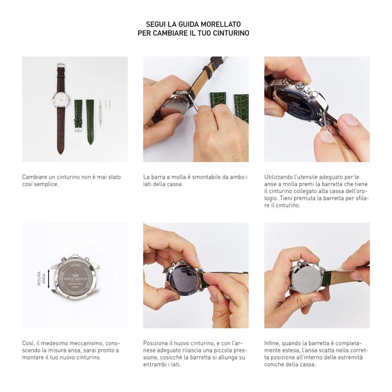 MORELLATO LEVY Levy Calf Watch Strap 0.9 inch (22 mm)