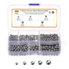 sourcing map 600pcs G16 Precision Balls Assortment Kit 1/8" 5/32"