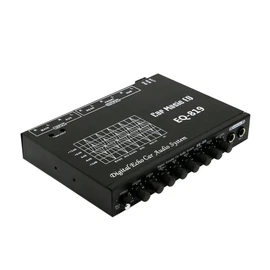 EQ-819 Car Equalizer Multifunctional Car Equalizer Multifunctional Car Audio EQ Tuning Crossover Amplifier Parametric Equalizer Car Audio Equalizer