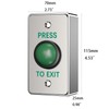 Push to Exit Button with Back Mount Box IP67 Waterproof