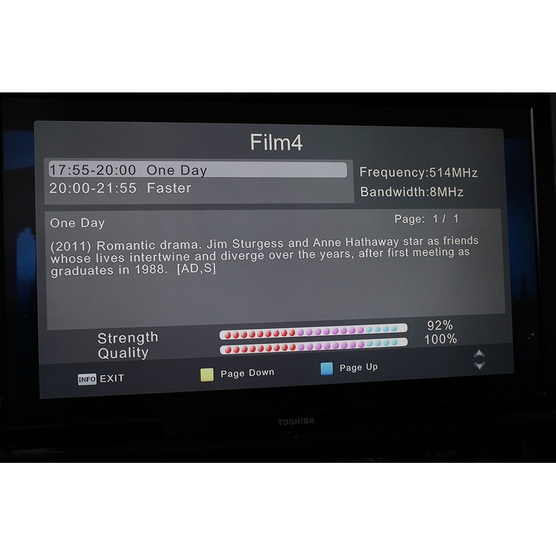 Scart Freeview, Digital HD TV Receiver Recorder Tuner Set Top