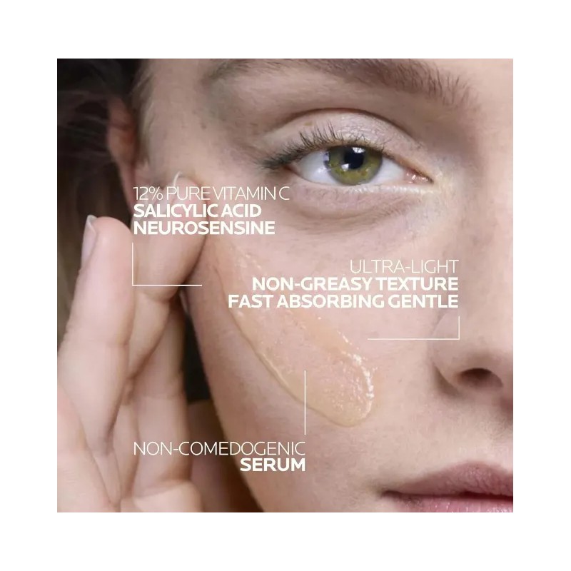 Kit Pure Vitamin C12 Serum Acné Claro Blanqueamiento 2pcs