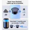 Hitolza Car Air Freshener Refill - Pack of 2, Can