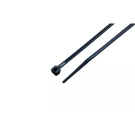 Unbranded 8 inch Nylon Wire Zip Ties Cable Ties UV Black 40lb Self-locking Wraps Heavy Dut - 25 PACK