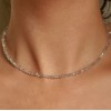 Unbranded Natural Labradorite 4mm Beaded Choker Necklace Healing Reiki Dainty