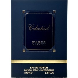 FARIIS CELESTIAL EAU DE PARFUM SPRAY FOR MEN 3.4 Oz / 100 ml BRAND NEW!!!
