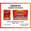 Cardboard Gold Card Saver 1 - Semi-Rigid Card Holder for