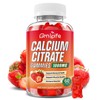 Calcium Citrate Gummies, Sugar Free Calcium Citrate 1000mg for Muscle