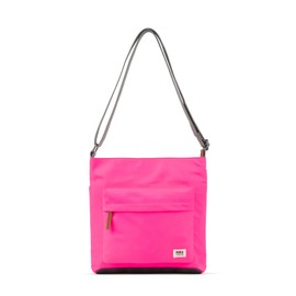 ROKA London Kennington Sustainable Crossbody - Neon Pink
