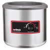 Winco FW-7R250 Electric Round Food Warmer, 7 Quart, Steel