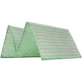 12" x 12" Replacement Filter for 10" Inch Duct Filter Boxes - W-Shaped ISO Coarse 50% G3 Class Filter - Reinforced with Steel Wire Mesh - Air Filtration and Dust Collection - Lint Trap