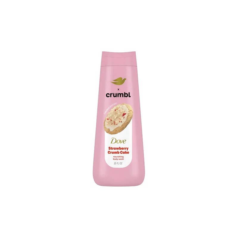 Sabonete Corporal Dove Crumbl Bolo Morango Com Farofa 591