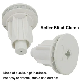 AcbbMNS 43mm Roller Blind Fittings Replacement Repair Kit, Roller Shade Clutch with Metal Bracket and Screws Expansion Plug for Roller Blind System (2pcs kit-43mm)