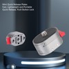 Mini Quick Release Plates Slider Lock Folding Magnetic Clamp Quick
