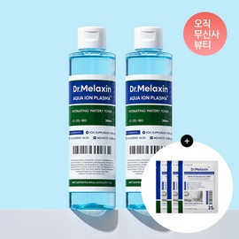 Dr. Mellaxin [2 pcs] Aqua Ion Plasma Moisture Toner 200ml (+ 3 Mask Packs)