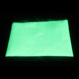 LUMENTICS Premium Glow Powder - Ultra Bright Afterglow Pigments, Self-Luminous Colour Pigments, Photoluminescent Colour Powder, UV Glow Pigment, Night Glow (100 g, Green)