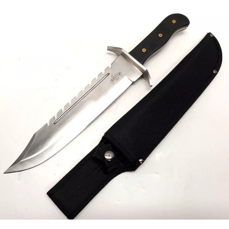 Master Rambo Big Beastly 16.25" Fixed Blade Machete Knife Bushcraft