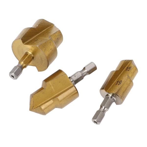 PPR Lifting Drill Bit 3 Pieces High Speed Steel Pipe