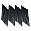Mini Black Hot Glue Gun Sticks 40 PCS 8" Long