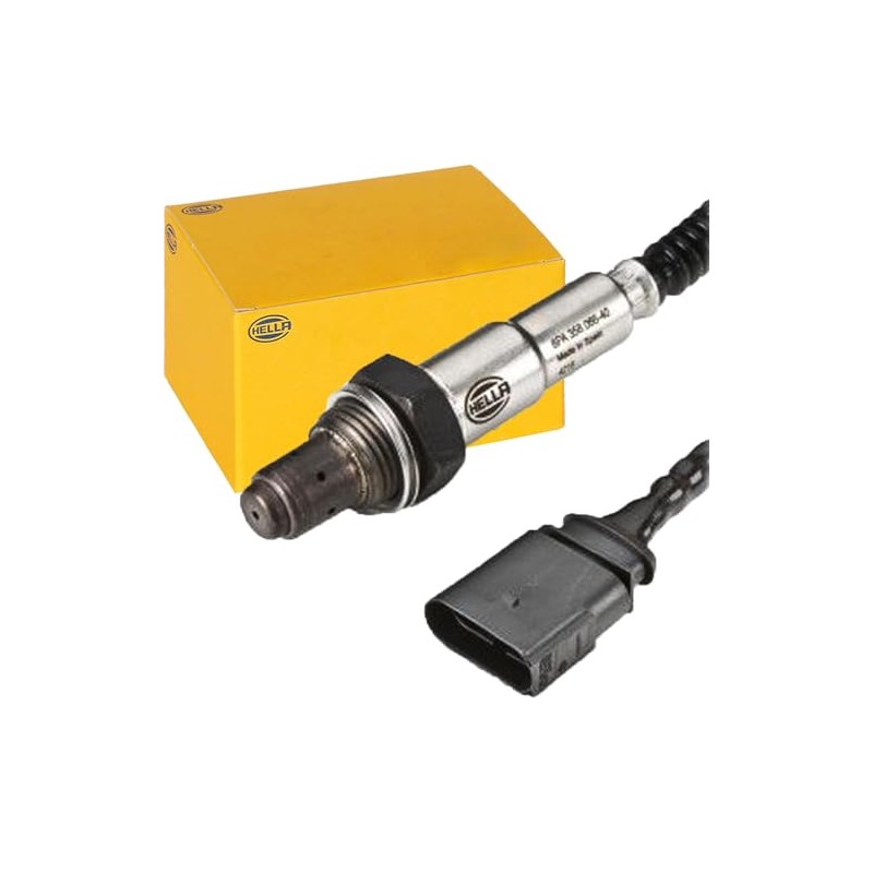 HELLA 6PA 358 066-401 Lambda Sensor - 4-pin connector -