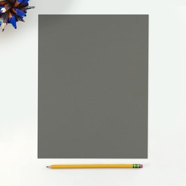 LUXPaper 8.5" x 11" Paper | Letter Size | Smoke Gray | 80lb. Text | 50 Qty