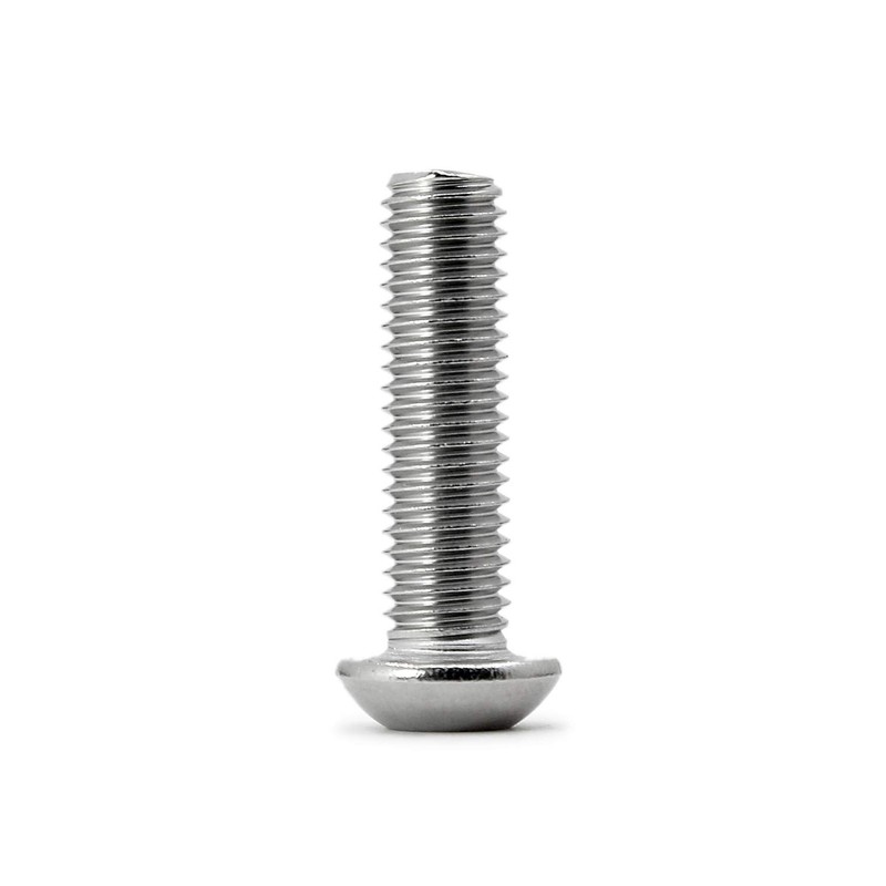 (25 PCS) M5-0.8 x 50mm Button Head Socket Cap Screws