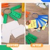 Wesnoy Holder Compatible With Yoto Cards Rings and Tabs, 25