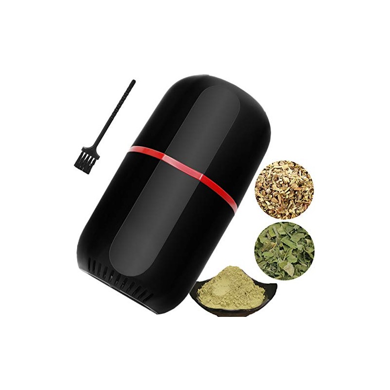 Molinillo de hierbas eléctrico, Turimon grande molinillo/molino/trituradora de hierbas/café para