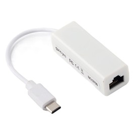 USB C to RJ45 Adapter, 100 Mbps Ethernet LAN Network Converter for USB C Laptops, Plug and Play, Small Size, Free Use in Compatible Laptops, Advanced