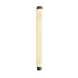 The Grip Master Signature Cabretta Leather Paddle Stitchback Putter Grip (White)