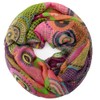 Gloop Women's Scarf Loop Scarf Fine Knit Loop with Ethnic