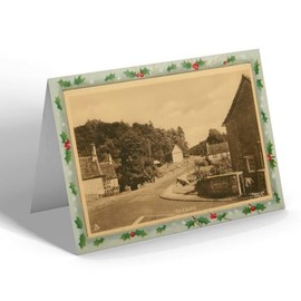 CHRISTMAS CARD - Vintage Wiltshire - Ford (e)