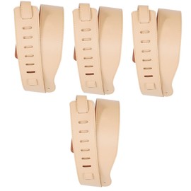 SUPVOX 4pcs Skull Guitar Strap Bass Guitar Straps Comfortable Padded Leather -resistant