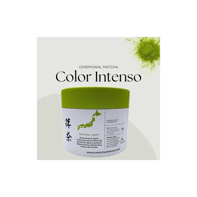 Matcha Japones 50g Grado Ceremonial 100% Puro Para Bebidas