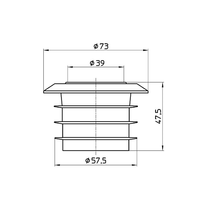 SAN-EI Faucet Clean Washer JH62-900-50, For 32,38 Bellows Hose, For