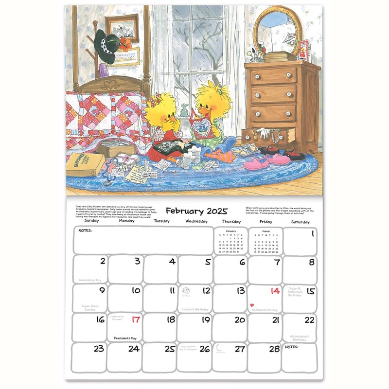 Suzy's Zoo - 2025 Appointment Wall Calendar (9x12)