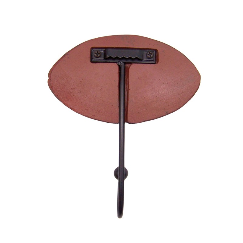Wowser Football Wall Hooks, Set of 3, Sporty Interior Design,