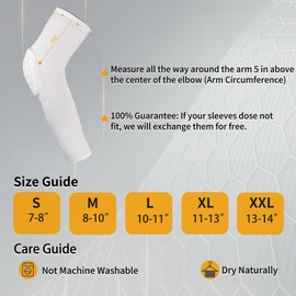 GUOZI Arm Elbow Sleeves [2 Pack], Honeycomb Crashproof Arm Elbow Pads for Youth Adult Sports Football Basketball Volleyball