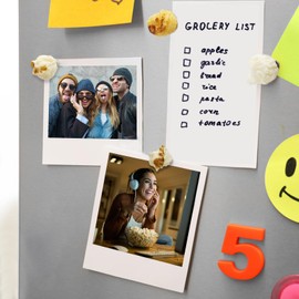 6 Pcs Popcorn Fridge Magnets, Funny Cute Food Magnets Refrigerator Whiteboard Aesthetic, Quirky Home Decor for Popcorn Lovers Gift Idea