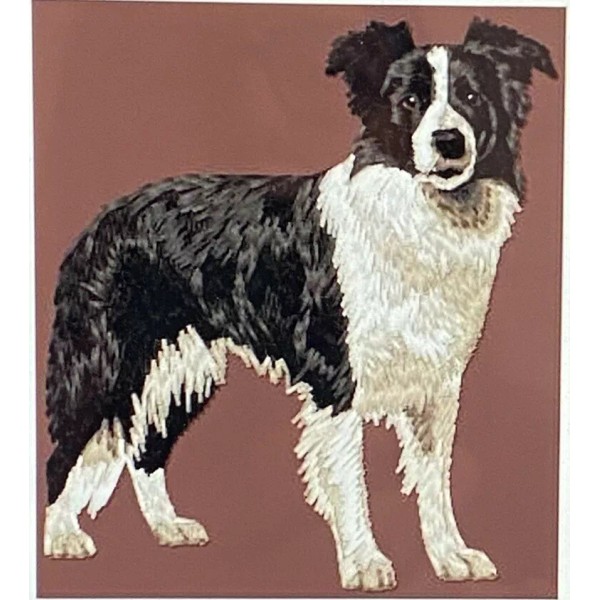 BORDER COLLIE Dog Breed Bathroom SET OF 2 HAND TOWELS