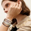 Suyi Multilayer Leather Bracelet Set 2 Pieces Beads Wrap Bracelet
